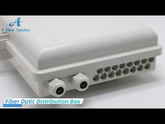 FTTH 16 Çekirdek Dağıtım Kutusu, Plastik Fiber Optik Ekleme Kutusu IP66 Suya Dayanıklı