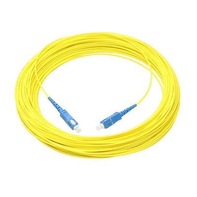 Kalite  FTTH Jumper Fiber Cable Assembly SC UPC To SC UPC Single Mode Fabrika