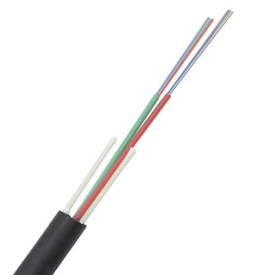 İki Gevşek Tüp FRP LSZH Kılıflı 12 Çekirdekli 24 Çekirdekli Fiber Optik Kablo