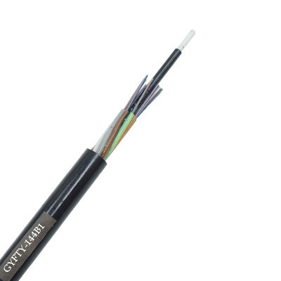 24 Çekirdekli Fiber Optik Kablo GYFTY Yeraltı İçin Suya Dayanıklı Örgülü