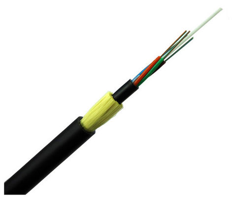 Yüksek Gerilim Telli Aramid İplik Fiber Optik Kablo Çift Ceketli Anten Reklamları 24 Çekirdek