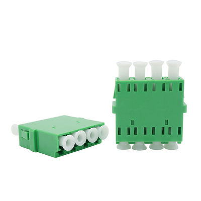 Özelleştirilmiş Fiber Optik Adaptör 4 Bağlantı Noktalı LC APC, Flanşlı OEM