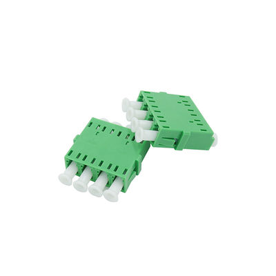 Özelleştirilmiş Fiber Optik Adaptör 4 Bağlantı Noktalı LC APC, Flanşlı OEM