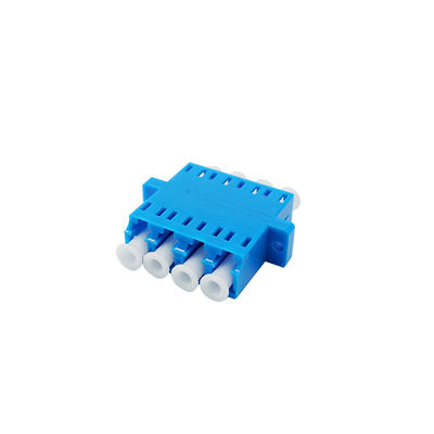Özelleştirilmiş Fiber Optik Adaptör 4 Bağlantı Noktalı LC APC, Flanşlı OEM