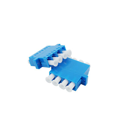 Özelleştirilmiş Fiber Optik Adaptör 4 Bağlantı Noktalı LC APC, Flanşlı OEM