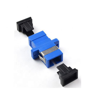 FTTH Sistemi için 2 Bağlantı Noktalı SM SX Fiber Optik Adaptör SC PC Singlemode Simplex