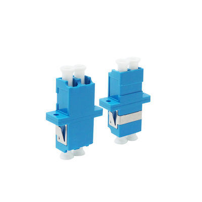 Flanşlı Bronz Kılıflı FTTH Fiber Optik LC Çift Yönlü Adaptör