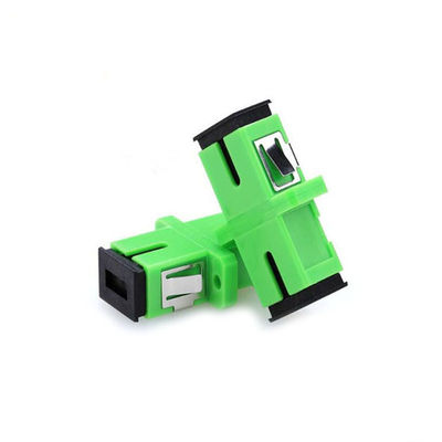 SC APC UPC SM SX Fosforlu Bronz Kılıflı Fiber Optik Adaptör OEM