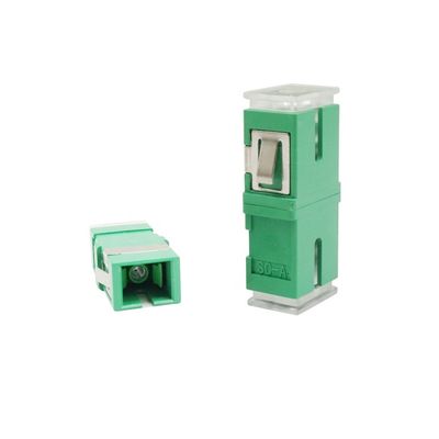 Özelleştirilmiş Fiber Optik Adaptör, Flanger Tipi Olmadan SC SM Dubleks Adaptör