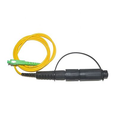 IP68 Suya Dayanıklı FTTH Çözümü, Optitap Konnektörlü Fiber Optik SC APC Yama Kablosu