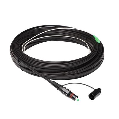 IP68 Suya Dayanıklı FTTH Çözümü, Optitap Konnektörlü Fiber Optik SC APC Yama Kablosu