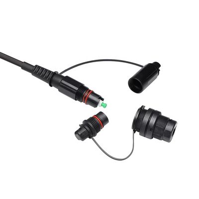 IP68 Suya Dayanıklı FTTH Çözümü, Optitap Konnektörlü Fiber Optik SC APC Yama Kablosu