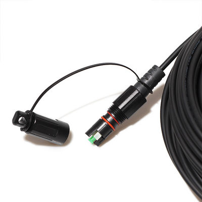 Dış Mekan İçin OptiTap SC Fiber Yama Kablosu Tekli G657A1 3.0mm Suya Dayanıklı