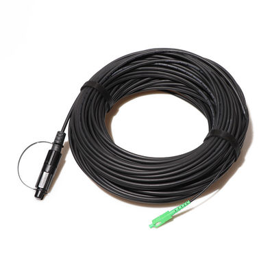 Dış Mekan İçin OptiTap SC Fiber Yama Kablosu Tekli G657A1 3.0mm Suya Dayanıklı