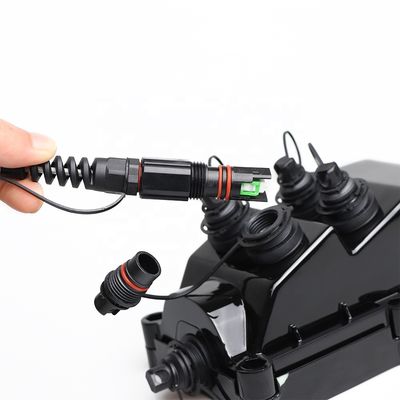 SC Hızlı Konektörü İçin Dayanıklı Takviyeli FTTH Çözümü Adaptörü