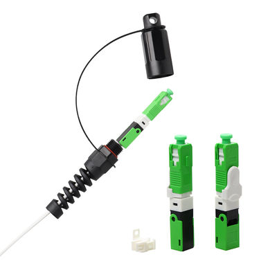 FTTA dayanıklı için IP68 Suya Dayanıklı Fiber Optik Konnektör Tek Modlu