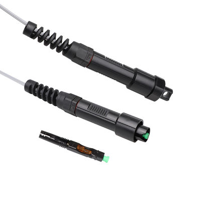 Özelleştirilmiş SC Mini Optik Konnektör IP68 Su Geçirmez Güçlendirilmiş