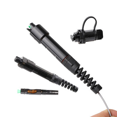 Özelleştirilmiş SC Mini Optik Konnektör IP68 Su Geçirmez Güçlendirilmiş
