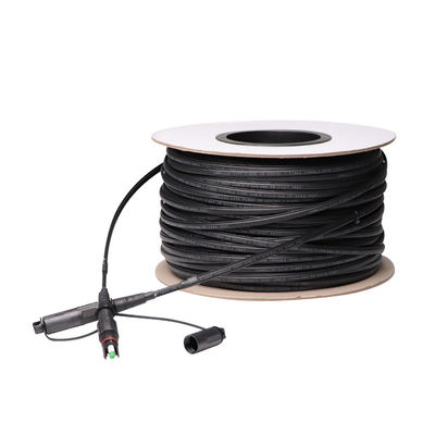 1 Çekirdek Dış Mekan FTTH Çözümü Düşürme Kablosu MINI IP SC APC Konnektör Tipi