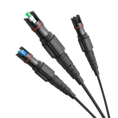 1 Çekirdek Dış Mekan FTTH Çözümü Düşürme Kablosu MINI IP SC APC Konnektör Tipi
