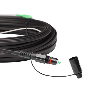 Optitap Konnektörü ile Uyumlu IP68 Su Geçirmez Ftth Drop Kablo