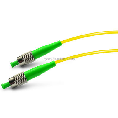 FC APC Tek Modlu Fiber Yama Kablosu, FTTH Fiber Optik Atlama Kablosu