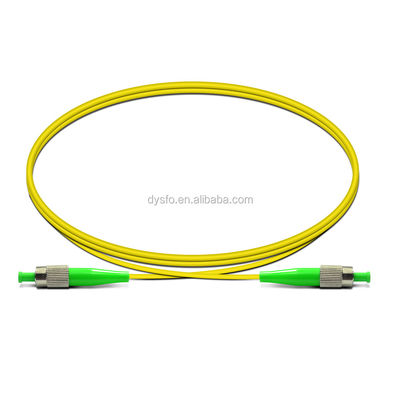 FC APC Tek Modlu Fiber Yama Kablosu, FTTH Fiber Optik Atlama Kablosu