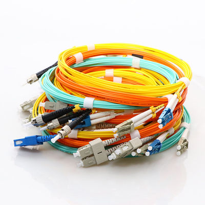 FC APC Tek Modlu Fiber Yama Kablosu, FTTH Fiber Optik Atlama Kablosu