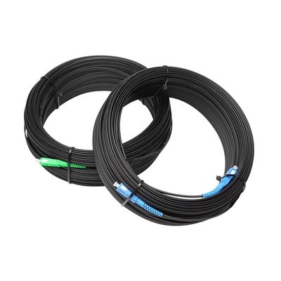 Jumper Dış Mekan FTTH Bırakma Kablosu, G657A Fiber Optik Yama Kablosu