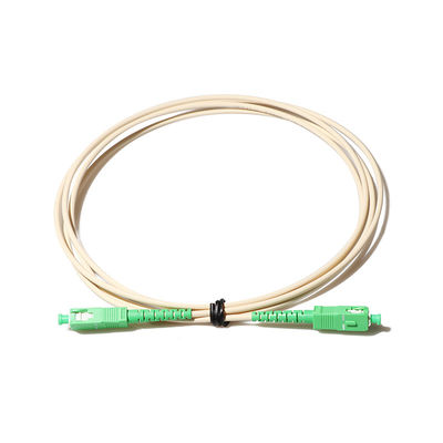 3mm Fiber Kablo Yama Kablosu SC UPC - SC APC Tek Yönlü Tek Mod 9/125