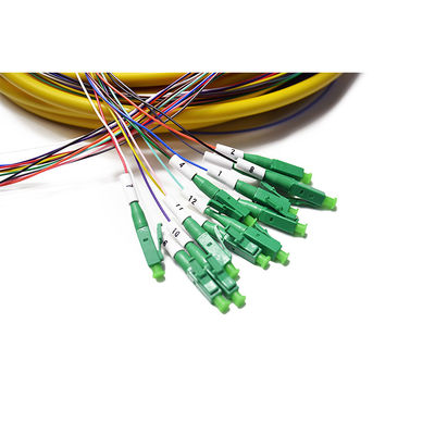 SC LC Önceden Sonlandırılmış Fiber Kablo Tertibatı Tekli Mod 9/125 Tipi