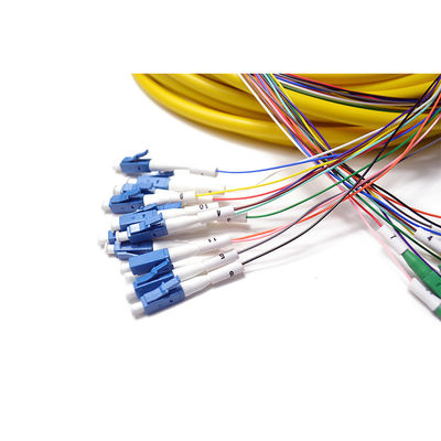SC LC Önceden Sonlandırılmış Fiber Kablo Tertibatı Tekli Mod 9/125 Tipi