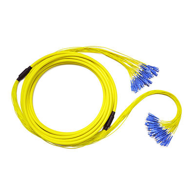 SC LC Önceden Sonlandırılmış Fiber Kablo Tertibatı Tekli Mod 9/125 Tipi