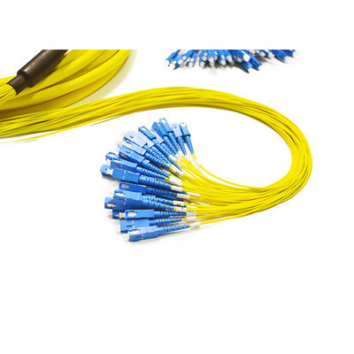 SC LC Önceden Sonlandırılmış Fiber Kablo Tertibatı Tekli Mod 9/125 Tipi