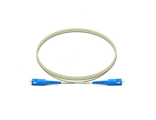 Özelleştirilmiş Fiber Kablo Yama Kablosu SC LC ST FC MTRJ SMA Tek Yönlü Çift Yönlü