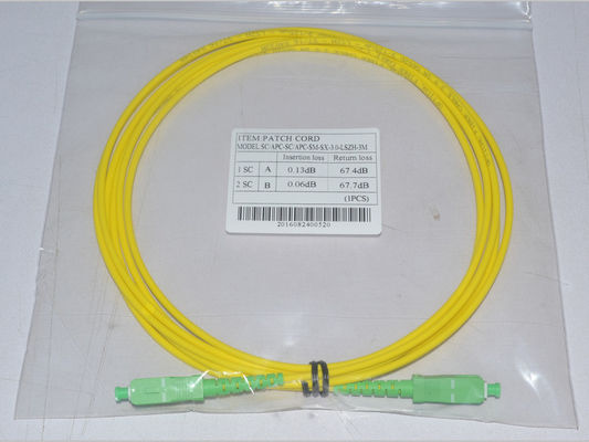 Özelleştirilmiş Fiber Kablo Yama Kablosu SC LC ST FC MTRJ SMA Tek Yönlü Çift Yönlü