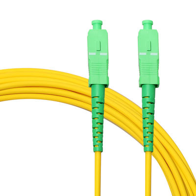 Elektrikli Fiber Optik Yama Kabloları SC APC - SC UPC 3 Metre