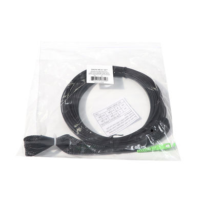 Sc Upc Sc APC Fiber Optik Atlama Kablosu, Düşürme Kablosu 1 Çekirdekli G657b3 Çekme Gözlü