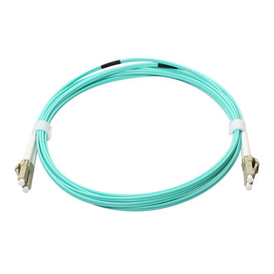 SM LC'den LC'ye Çok Modlu Fiber Yama Kablosu Kablosu 1.6mm 2.0mm 3.0mm ile Dubleks