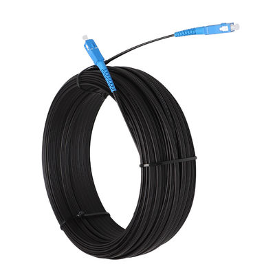 Kapalı Açık için SC UPC APC FTTH Fiber Kablo Yama Kablosu 2 Çekirdek G657A Simplex