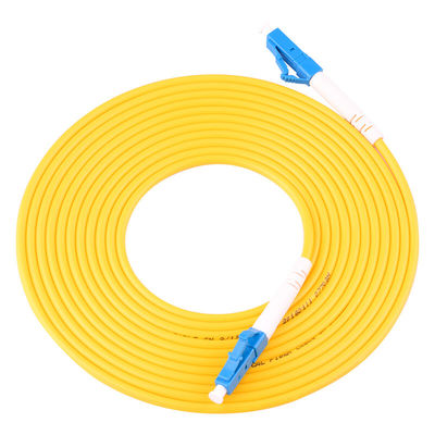 G652D Fiber Kablo Montajı, CATV Ağı için SM UPC APC Fiber Optik Yama Kablosu