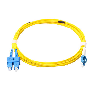 G652D Fiber Kablo Montajı, CATV Ağı için SM UPC APC Fiber Optik Yama Kablosu