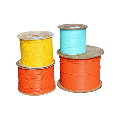 4 6 8 12 Çekirdek Dahili fiber optik kablo GJBFJV Koparma Sıkı Tamponlu Fiber Optik Kablo