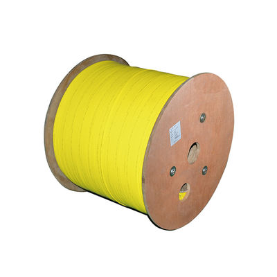 4 6 8 12 Çekirdek Dahili fiber optik kablo GJBFJV Koparma Sıkı Tamponlu Fiber Optik Kablo
