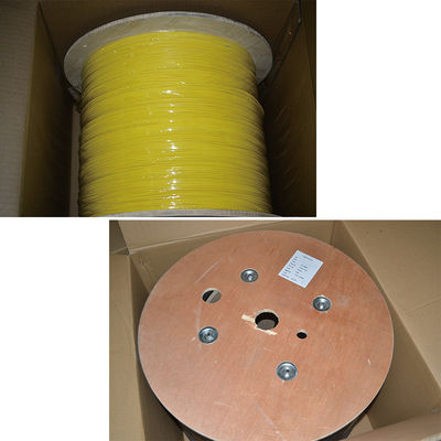 G652D SM Fiber 3mm Tek Çekirdekli Tek Yönlü İç Mekan Fiber Optik Kablo GJFJV