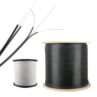 Fiber Optik 1 Çekirdekli 1km 2km 3km Kontrplak Davul Ftth Saplama Kablosu Tek Modlu İç Mekan Fiber Optik Kablo