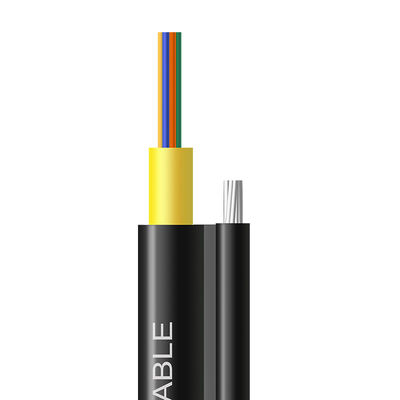Yeni 2,4 Fiber ftth saplama kablosu Şekil 8 Kendinden destekli Dış Mekan GYXTC8Y GYXTC8H Fiber Optik saplama kablosu
