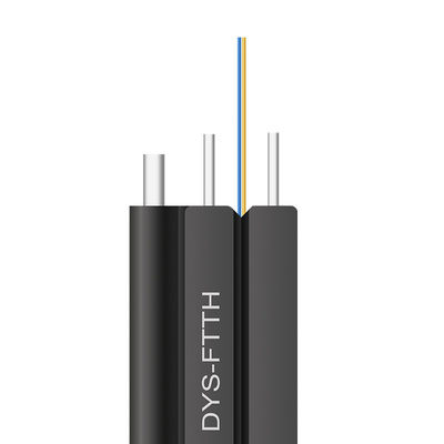 GJXH GJXCH 1,2,4,6,8,12 Çekirdek FTTH düz iç/dış mekan fiber optik kablo Saplama Kablosu