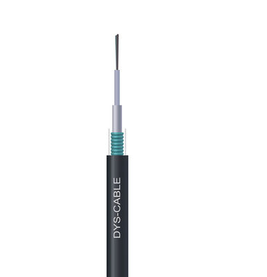 Dış Mekan Fiber Optik Kablo GYXTW G652D 24 çekirdekli Tek Modlu Fiber Optik Kablo