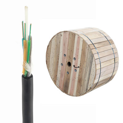 GYFTY 12 24 36 48 72 96 144 288 Çekirdek G652D Tek Modlu Örgülü Gevşek Tüp Fiber Optik Kablo